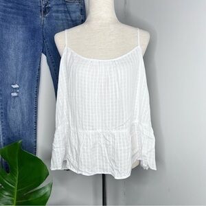 LOFT Peplum Spring Cami size XL